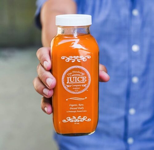 Pittsburgh Juice Company: Carrot apple ginger (unpasteurized)