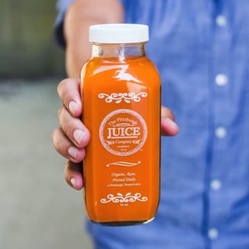 Pittsburgh Juice Company: Carrot apple ginger (unpasteurized)