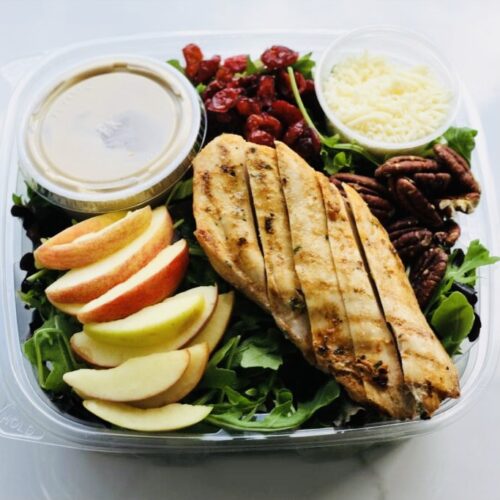 Salad: Apple cranberry salad