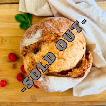 North Florence Bakehouse: Artisan Tomato Basil Sourdough