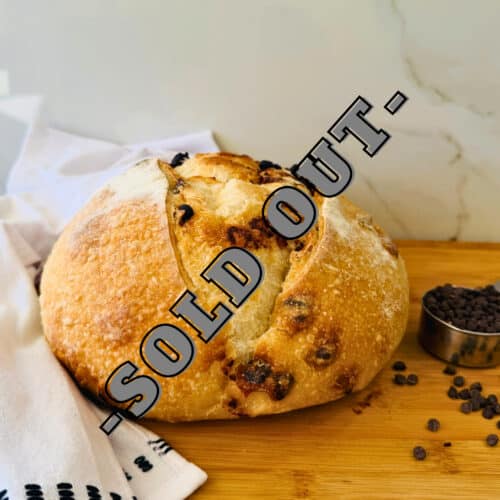 North Florence Bakehouse: Artisan Chocolate Chip Sourdough