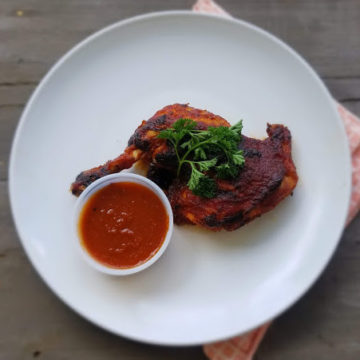 BBQ Chicken leg quarters