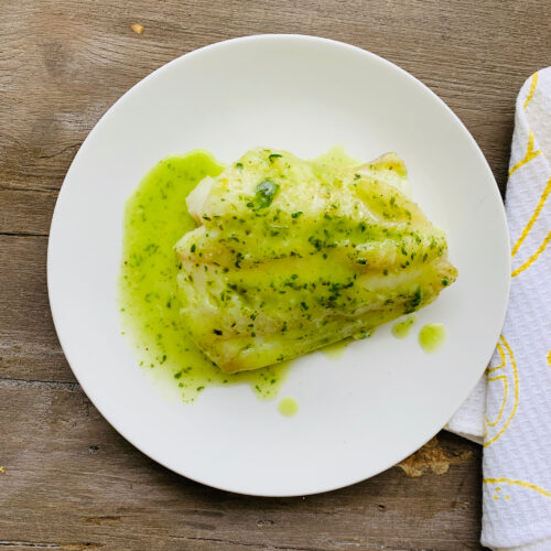 Baked cod