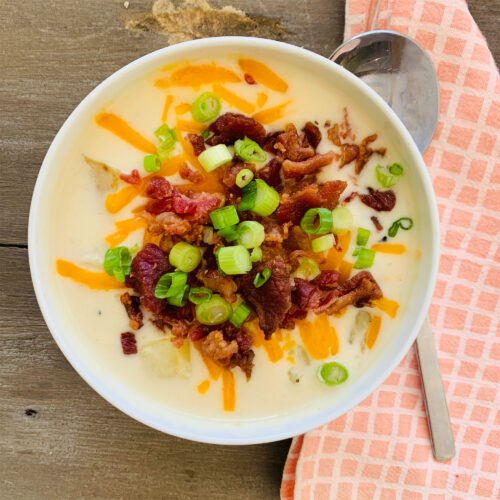 Soup: creamy baked potato