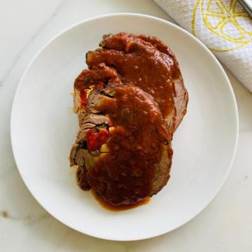 Beef braciole