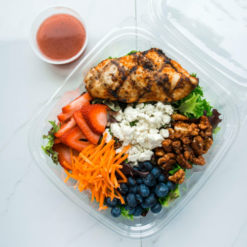 Salad: Chicken berry salad (Family)