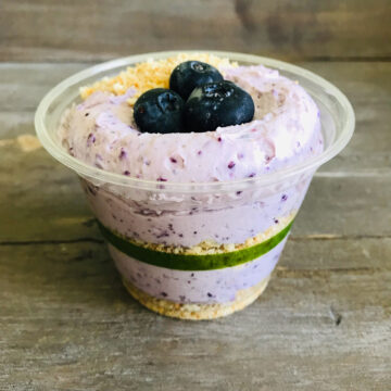 Blueberry Cheesecake Trifle