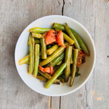 Braised green bean