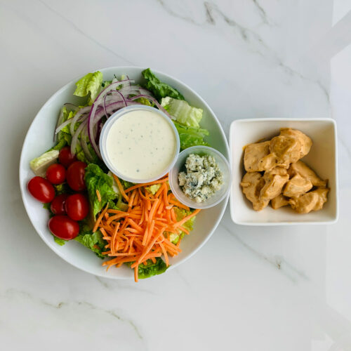 Salad: Buffalo chicken salad
