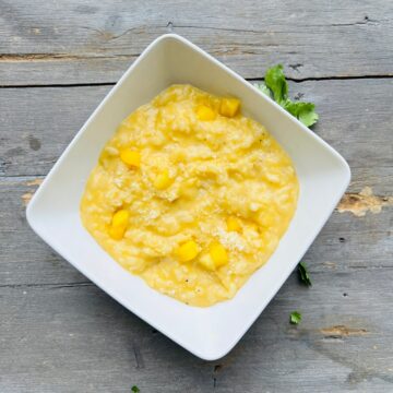 Butternut squash risotto