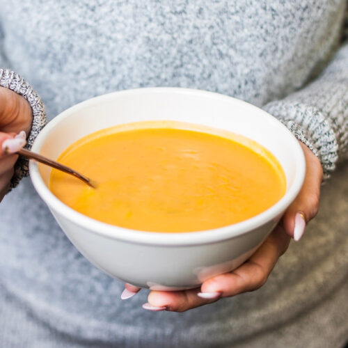 Vegan: Butternut squash soup