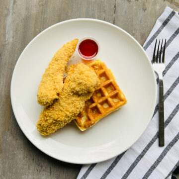 Chicken and waffle