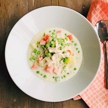 Soup: Chicken pot pie