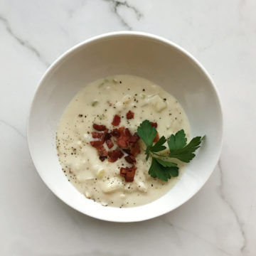 Soup: New England Clam Chowder