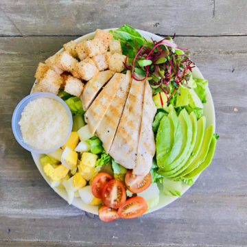 Salad: Grilled Chicken Cobb Caesar Salad