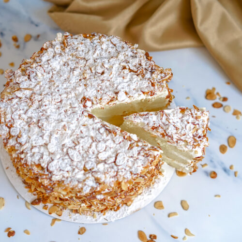 Burnt Almond Torte(1 slice)