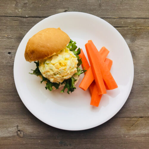 Kid's Menu: Egg salad