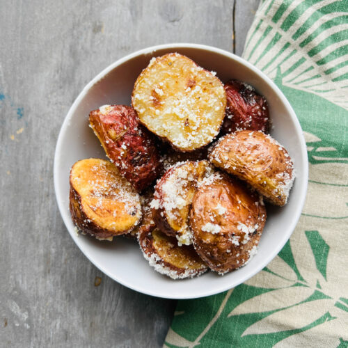 Garlic parmesan potato