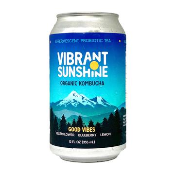 Vibrant Sunshine Kombucha: Good vibes