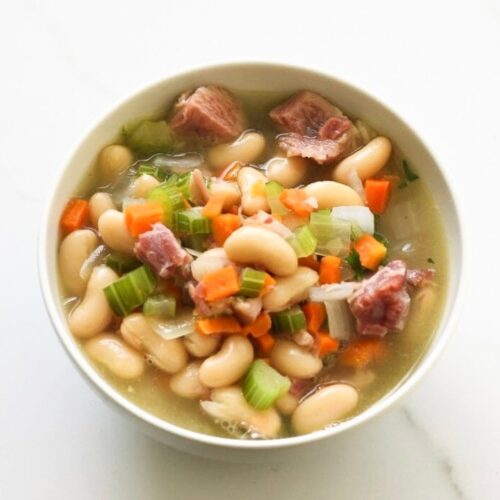 Soup: Ham and beans