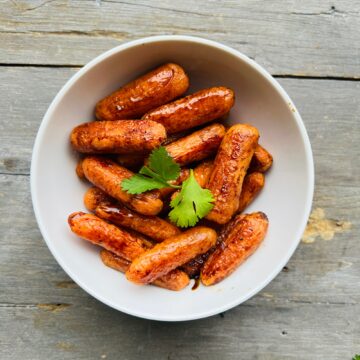 Honey glazed balsamic carrot