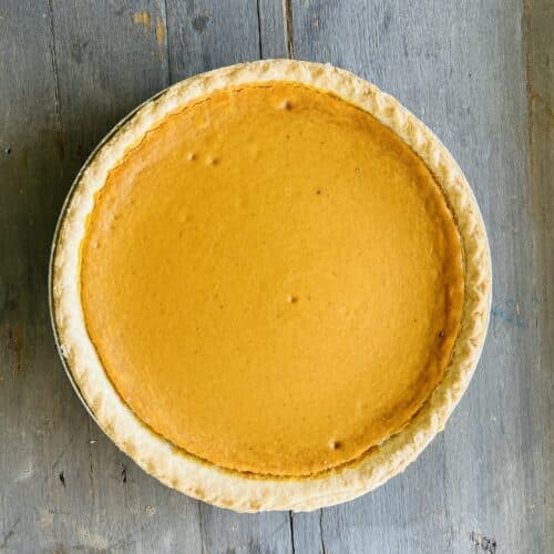 Thanksgiving: Pumpkin pie