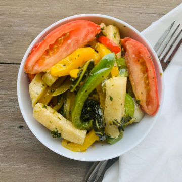 Jicama stir fry vegetables