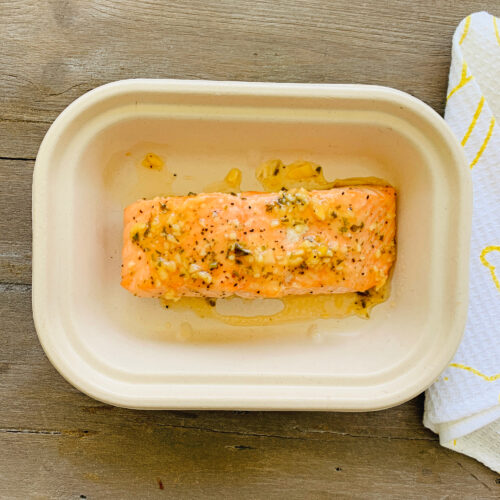 Lemon garlic salmon