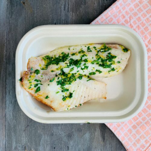 Lemon Garlic Tilapia