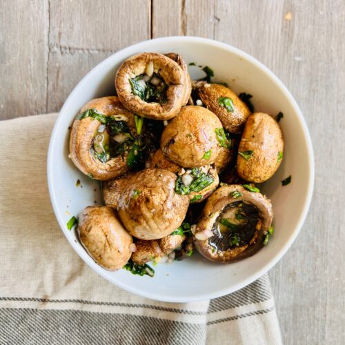 Marinated mushroom
