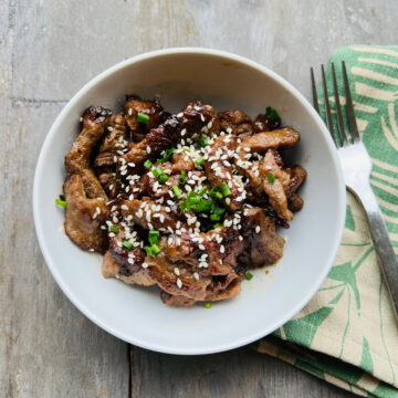 Mongolian Beef-Bulgogi
