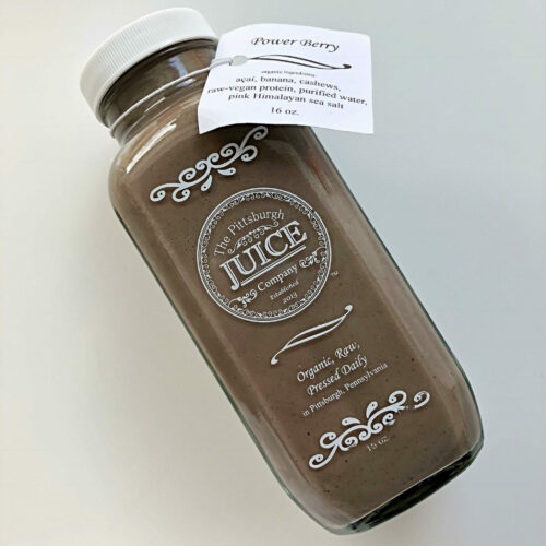 Pittsburgh Juice Company: Power berry smoothie(unpasteurized)