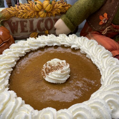 Thanksgiving Dessert: Pumpkin Pie (Deliver: 11/23)
