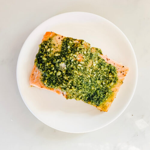 Pesto salmon