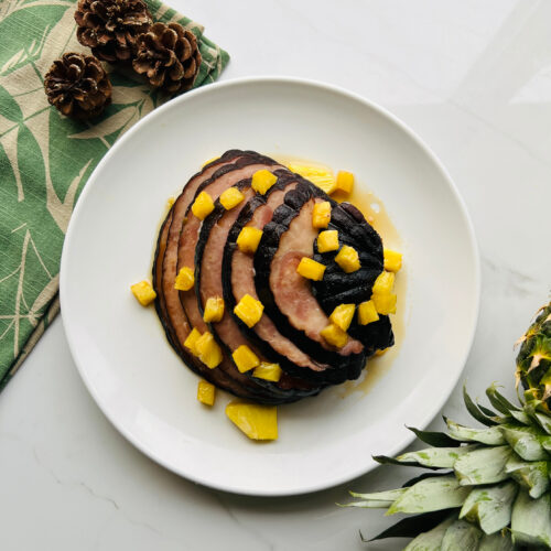 Easter special: Brown sugar pineapple ham