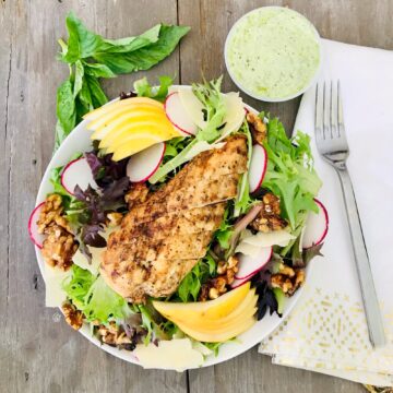 Radish Pear salad
