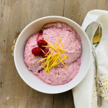 Raspberry Lemon Chia