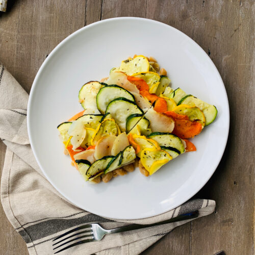 Vegan/Vegetarian: Italian rustic vegetable bake