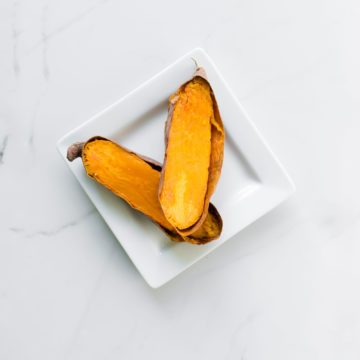 Roasted sweet potato