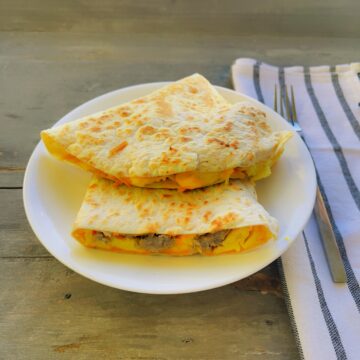 Sausage Quesadillas