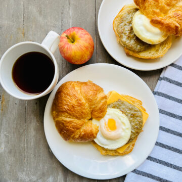 Sausage egg Croissant