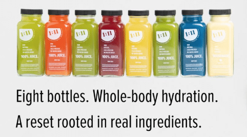 1:11 Juice: 1 Day Simple Reset Cleanse