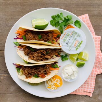 Slow cooked beef tacos