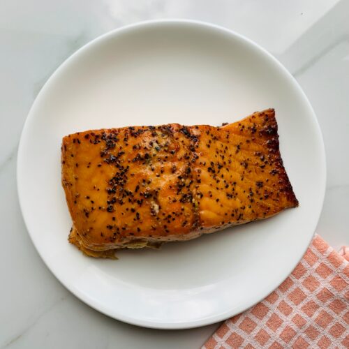 Hot smoked salmon