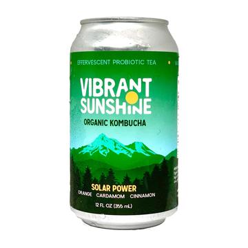 Vibrant Sunshine Kombucha: Solar Power