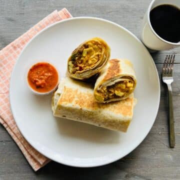 South Western Sausage Wraps