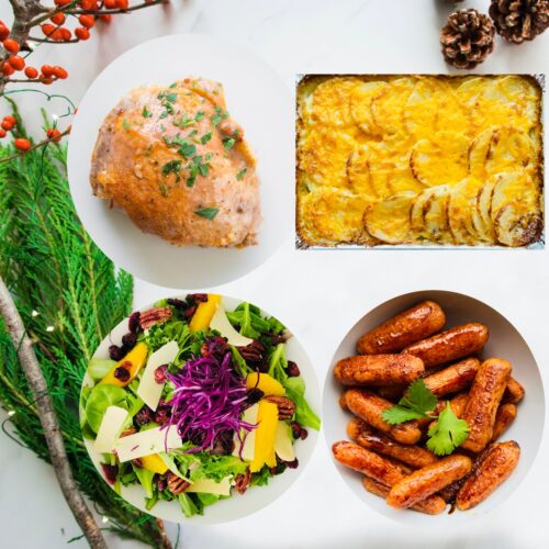 Christmas Combo: Stuffed Chicken (4 Servings)