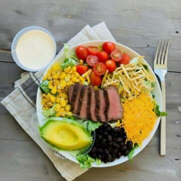 Taco salad - Flank steak