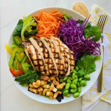Salad: Thai chicken salad