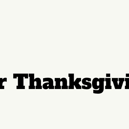 Thanksgiving meals pre-order